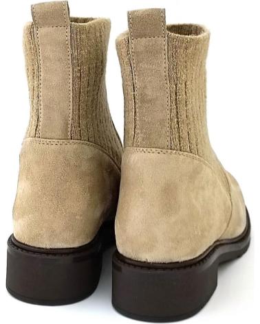 Botines de Mujer UNISA BOTIN PLANO BEIGE ARENA