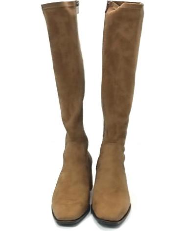 Botas de Mujer UNISA BOTA CAMEL DE TACON PEANUT