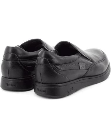 Zapatos de Hombre FLUCHOS ZAPATOS TRABAJO PIEL F0051 MALLORCA NEGRO STK