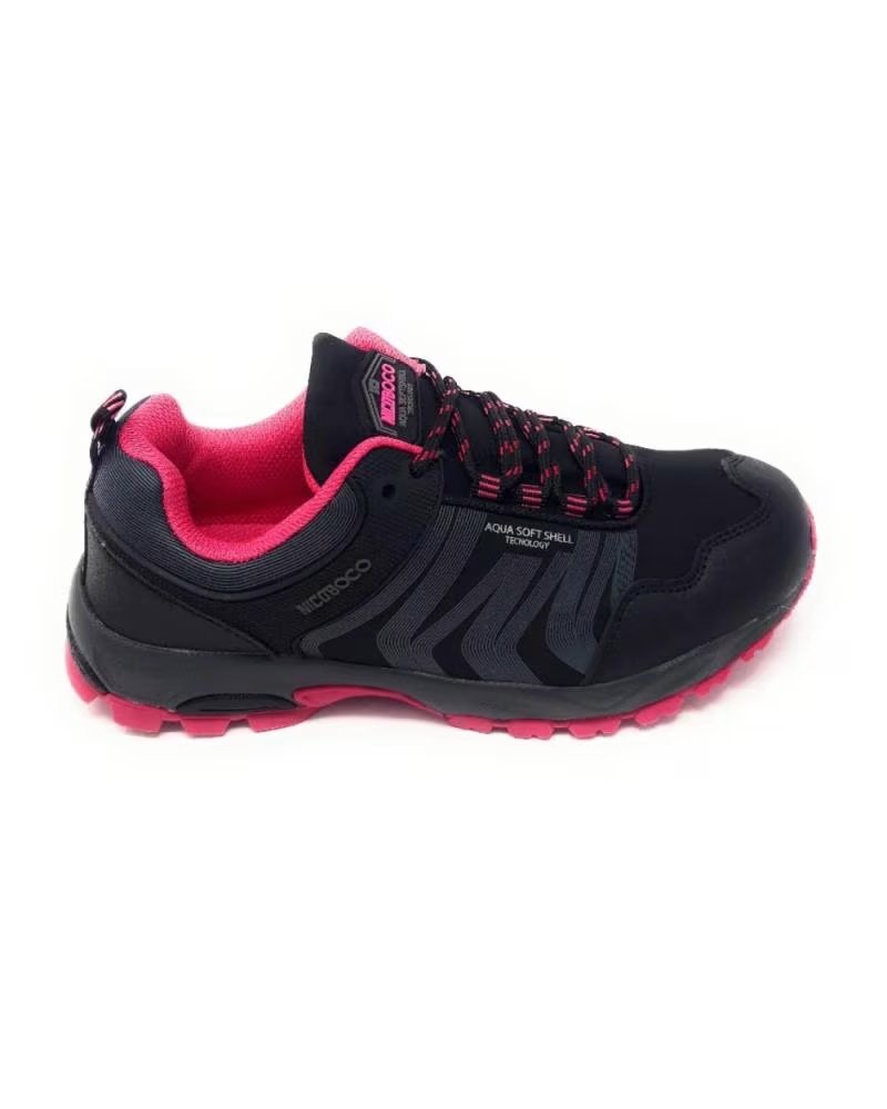 SAPATILHAS DE TREKKING NICOBOCO SIDERAL CINZA/ROSA - ESTILO E CONFORTO MULHER GRIS ROSA