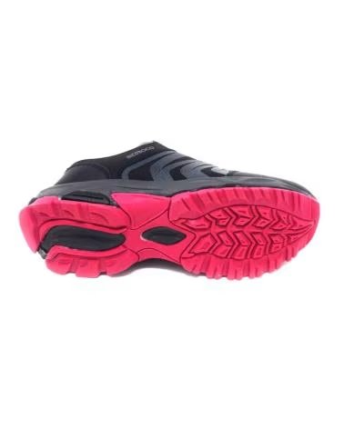 SAPATILHAS DE TREKKING NICOBOCO SIDERAL CINZA/ROSA - ESTILO E CONFORTO MULHER GRIS ROSA
