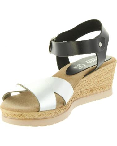 Sandalias de Mujer CUMBIA 30999 VACHETTA COMBI PLATA
