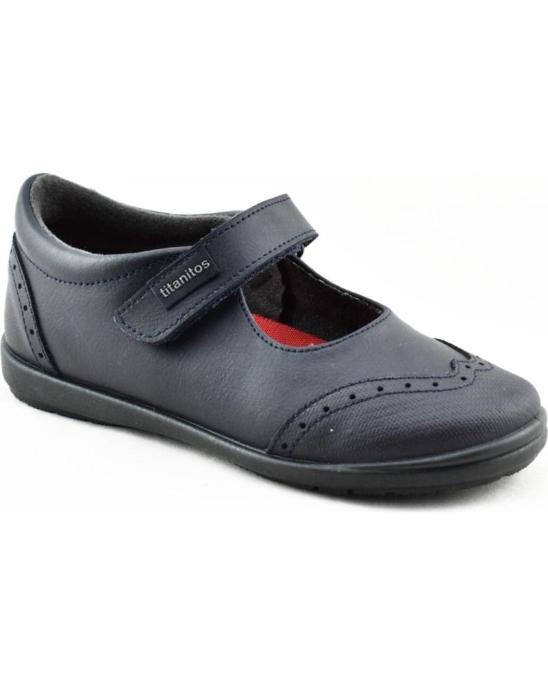 Zapatos de Mujer titanitos MERCEDITAS FEBE C940 MARINO AZUL MARINO