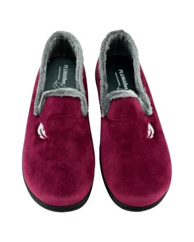 PLUMAFLEX ZAPATILLAS CASA MUJER CERRADAS 12203 BURDEOS COPETE HOLLAND VARIOS COLORES