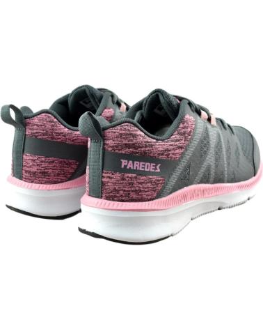Sportivo per Donna paredes ZAPATILLAS DE MUJER DROMEDA GRIS GRIS GRIS