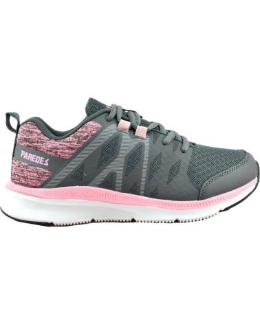 Sportivo per Donna paredes ZAPATILLAS DE MUJER DROMEDA GRIS GRIS GRIS