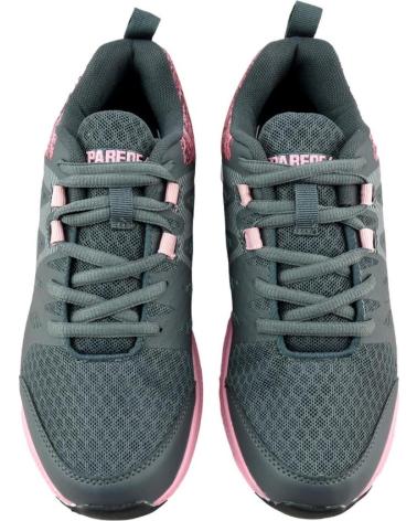 Sportivo per Donna paredes ZAPATILLAS DE MUJER DROMEDA GRIS GRIS GRIS