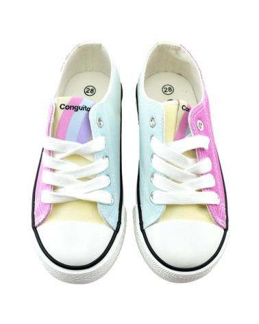 Sportif pour Fille CONGUITOS MV1 28370 ZAPATILLAS DE NIÑA SOLARES MULTICOLOR
