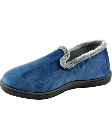 Calzado de casa de Mujer PLUMAFLEX ZAPATILLA MUY COMODA CON PLANTILLA TRAN MARINO
