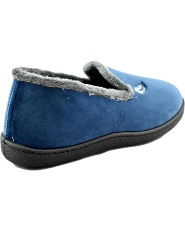 Calzado de casa de Mujer PLUMAFLEX ZAPATILLA MUY COMODA CON PLANTILLA TRAN MARINO