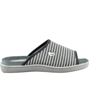 Calzado de casa de Hombre PLUMAFLEX ZAPATILLAS DE CASA CON PLANTILLA ACOLCH GRIS