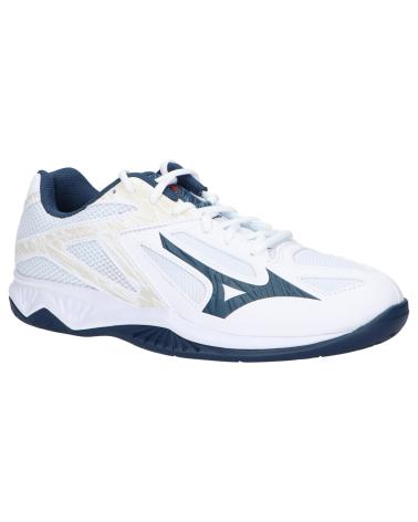 SCARPE MIZUNO THUNDER BLADE 3 V1GA2170 BIANCO/BLU SCURO 22 WHITE-DARK DENIM-NIMBUS CLOUD