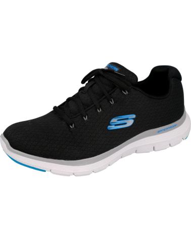 Sapatilhas de Homem SKECHERS 232231 FLEX ADVANTAGE 4 0 DEPO NEGRO