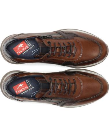 Scarpe per Uomo FLUCHOS ZAPATO F1600 HABANA NEGROCOM4 HABANA CAMELCOM2