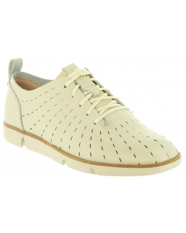 Schuhe für Damen CLARKS 26132529 TRI ETCH WHITE LEATHER