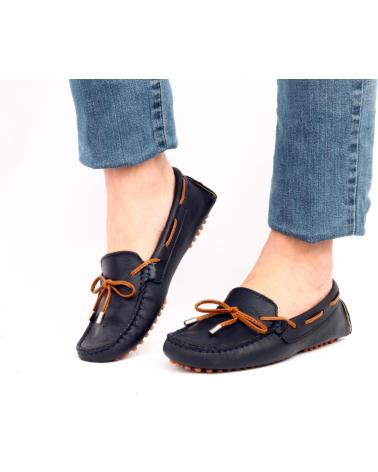 Mocasines de Mujer RETTOS SP1903 MARINO-CUERO