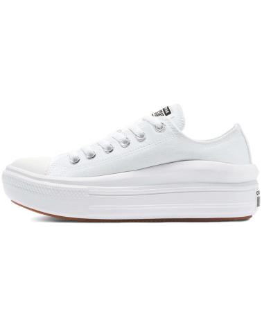 Zapatillas deporte de Mujer CONVERSE 570257C CHUCK TAYLOR ALL STAR MOVE WHITE-WHITE-WHITE