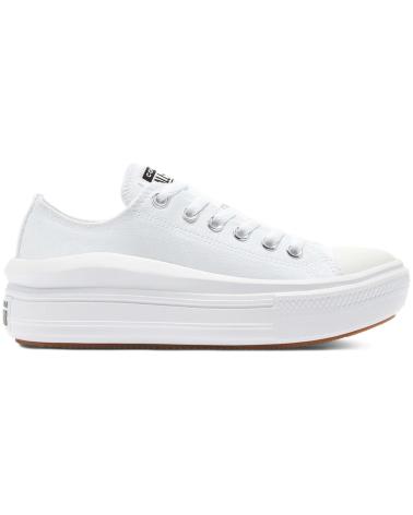Zapatillas deporte de Mujer CONVERSE 570257C CHUCK TAYLOR ALL STAR MOVE WHITE-WHITE-WHITE