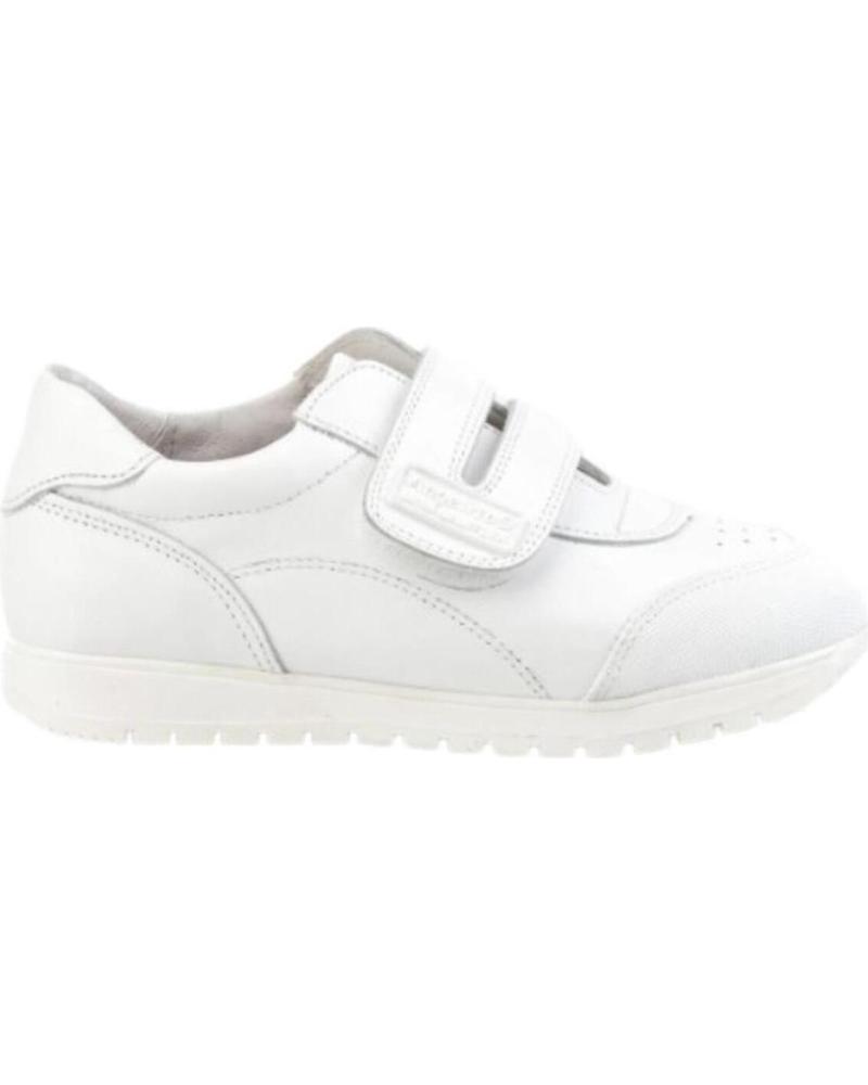 Scarpe per Bambino ANGELITOS COLEGIALES Y COMUNION VARIOS 904 BLANCO