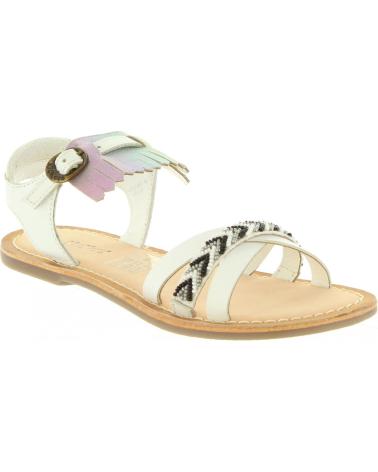 Sandalen für Mädchen KICKERS 545362-30 DIXIE 3 BLANC