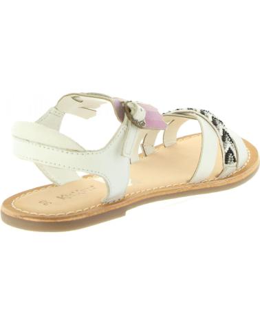 Sandalen für Mädchen KICKERS 545362-30 DIXIE 3 BLANC