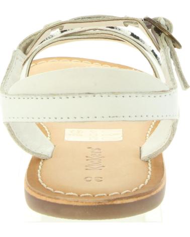 Sandalen für Mädchen KICKERS 545362-30 DIXIE 3 BLANC