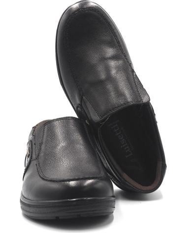 Man Mocasines LUISETTI MOCASIN 20402ST NEGRO HOMBRE PIEL CALIMA NEGRO
