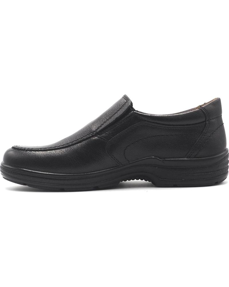 LUISETTI TUCSON 20402ST SCHWARZER LEDER MOKASSIN PIEL CALIMA NEGRO