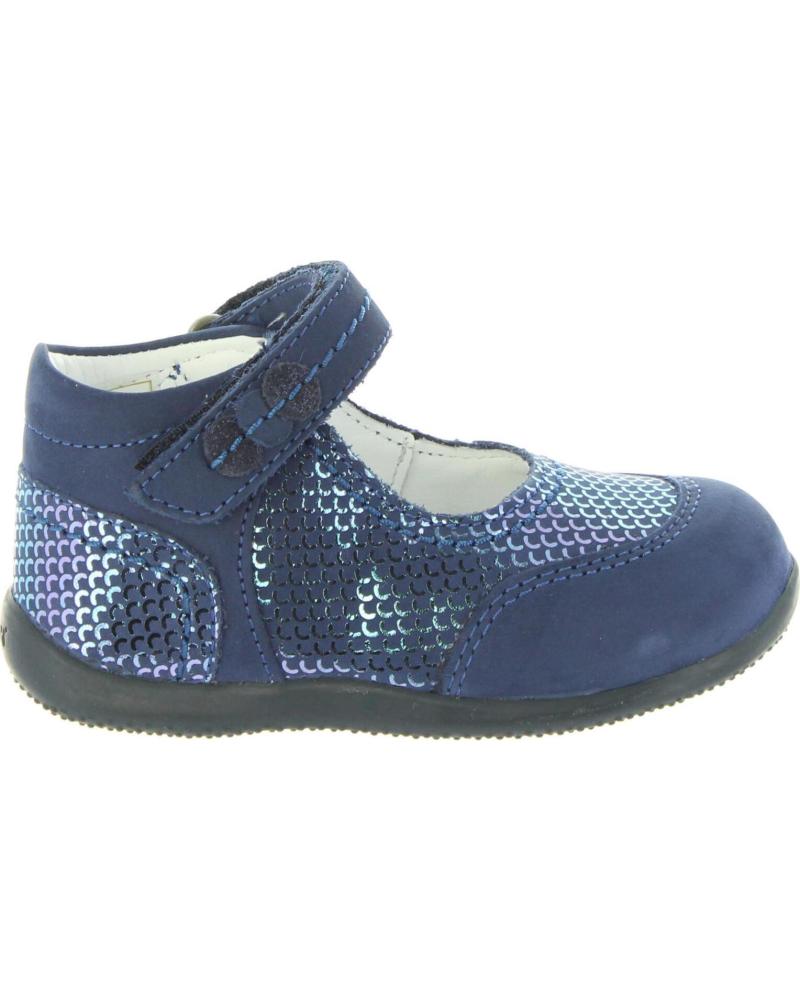 Scarpe per Bambino KICKERS 608150-10 BARIELLE 10 MARINE