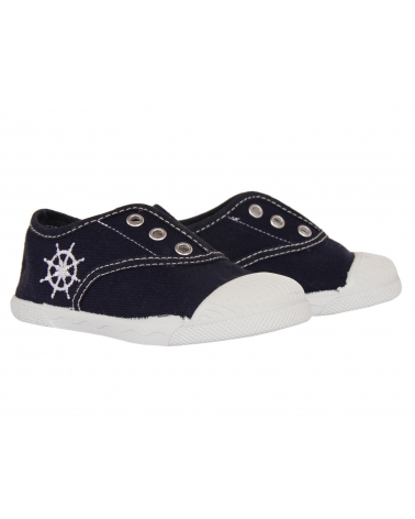 girl and boy Trainers COTTON CLUB CC0001 MARINO