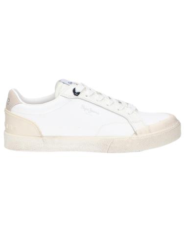 Sapatilhas de Mulher PEPE JEANS PLS31285 KENTON VINTAGE 800WHITE