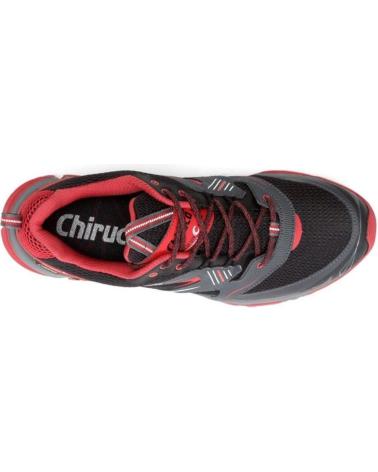 Sneaker für Herren und Junge CHIRUCA MONTANA MAUI -ROJO 4494109 NEGRO