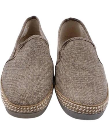 Zapatos de Hombre JAVER ALPARGATA VARIOS 3326 MARRON