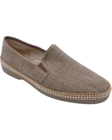 Zapatos de Hombre JAVER ALPARGATA VARIOS 3326 MARRON