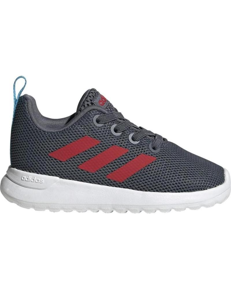 Deportivas de Niña y Niño ADIDAS DEPORTIVO LITE RACER CLN I ONIX  ROJO EG4012 GRIS