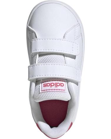 Sportif pour Fille et Garçon ADIDAS ZAPATILLAS CASUAL ADVANTAGE EF0300 BLANCO