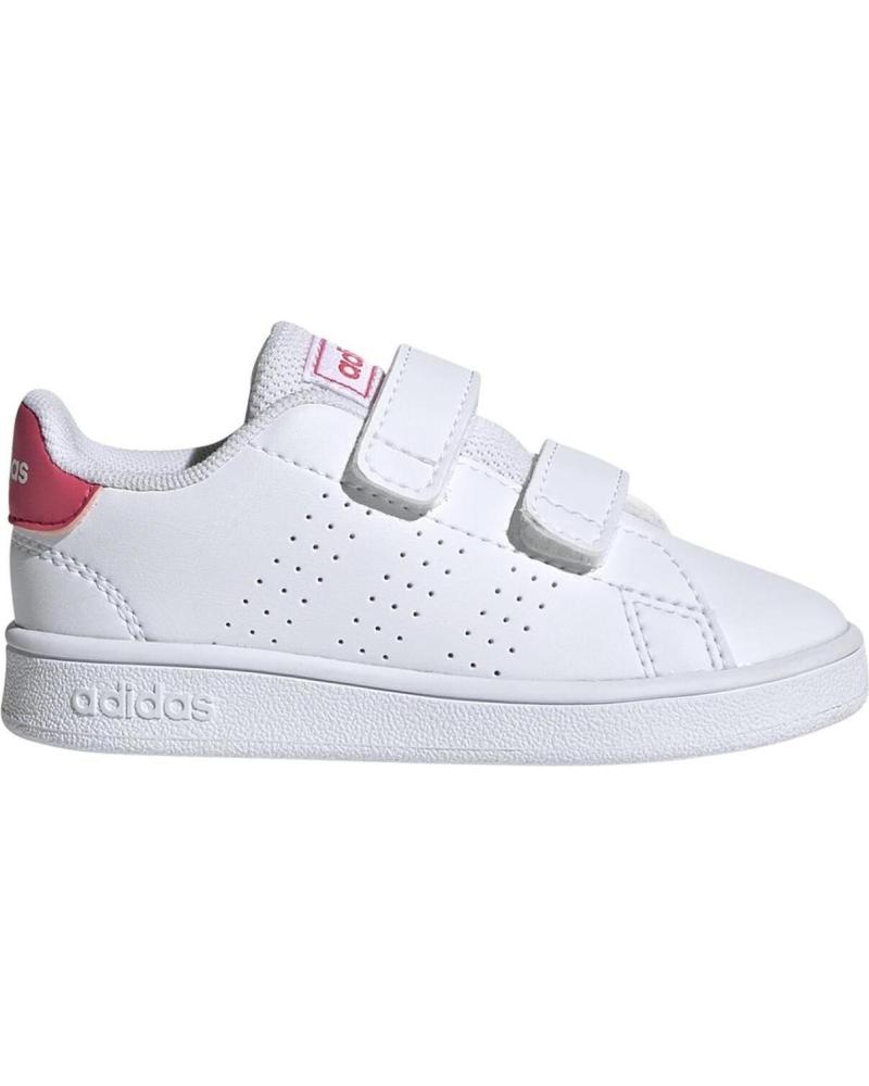Sportif pour Fille et Garçon ADIDAS ZAPATILLAS CASUAL ADVANTAGE EF0300 BLANCO