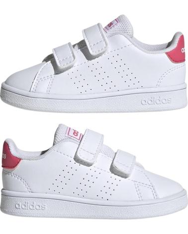 Sportif pour Fille et Garçon ADIDAS ZAPATILLAS CASUAL ADVANTAGE EF0300 BLANCO