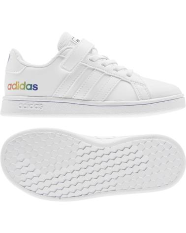 Sneaker für Mädchen und Junge ADIDAS DEPORTIVOS GRAN COURT  H02288 BLANCO