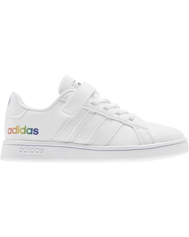 Sportivo per Bambina e Bambino ADIDAS DEPORTIVOS GRAN COURT  H02288 BLANCO