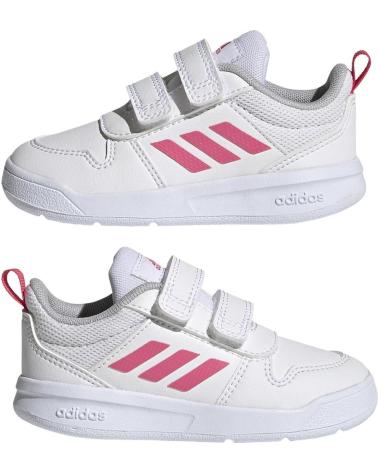 Sportif pour Fille ADIDAS S24059 TENSAUR I ZAPATILLAS DEPORTIVAS NIÑA BLANCO - ROSA