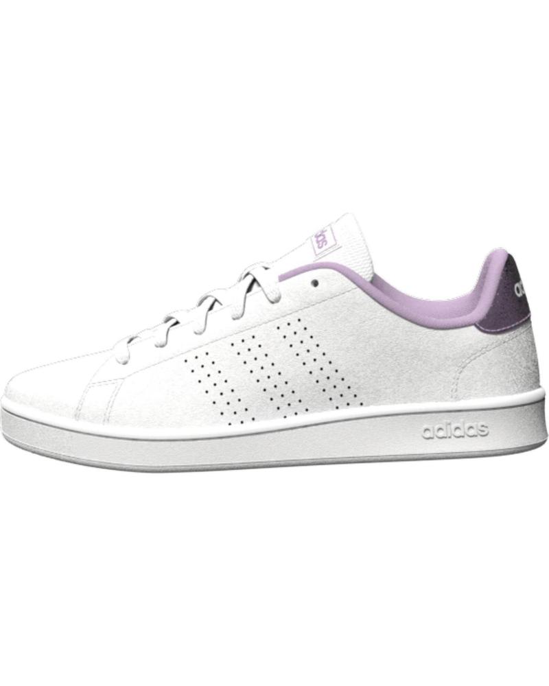 Esportes--De-Niña-ADIDAS-ZAPATILLAS-CASUAL-ADVANTAGE-K-FY8874-BLANCO