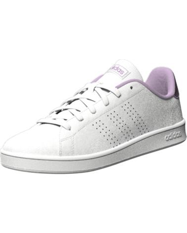 Esportes--De-Niña-ADIDAS-ZAPATILLAS-CASUAL-ADVANTAGE-K-FY8874-BLANCO