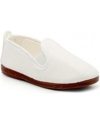 Schuhe für Mädchen und Junge JAVER CONFU LONA VARIOS 1002 BLANCO