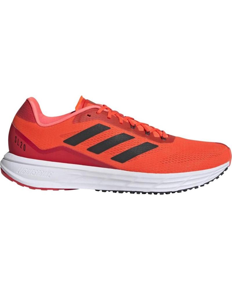 Sneaker für Damen und Herren ADIDAS DEPORTIVOS SL20 2M NARANJA-GRIS Q46187 ROJO