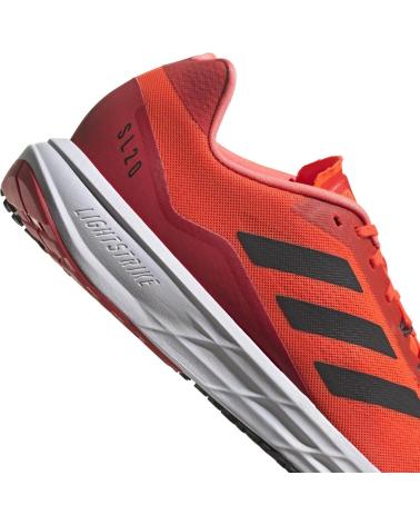 Sneaker für Damen und Herren ADIDAS DEPORTIVOS SL20 2M NARANJA-GRIS Q46187 ROJO