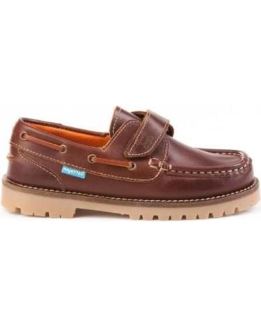 Nauticos de Niño ANGELITOS 804TIMBER VELCRO MARRON