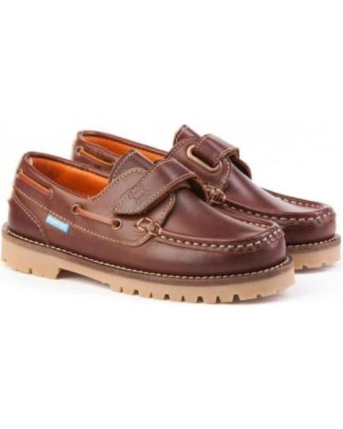 Nauticos für Junge ANGELITOS 804TIMBER VELCRO MARRON