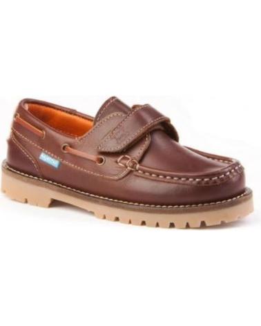 Nauticos für Junge ANGELITOS 804TIMBER VELCRO MARRON