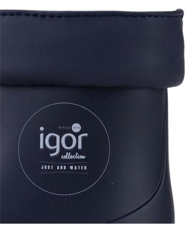 Botas de agua pour Fille et Garçon IGOR BOTAS DE AGUA BIMBI NAUTICO VARIOS W10225 MARINO